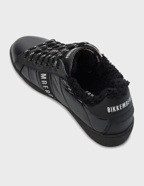 мужские черные Кеды Bikkembergs 29200_black - фото-2