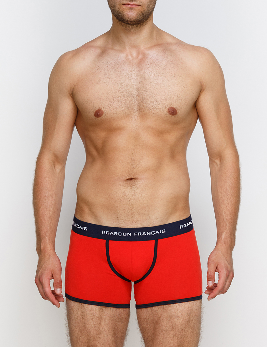 Мужские трусы GARCON FRANCAIS Boxer13-Rouge_red