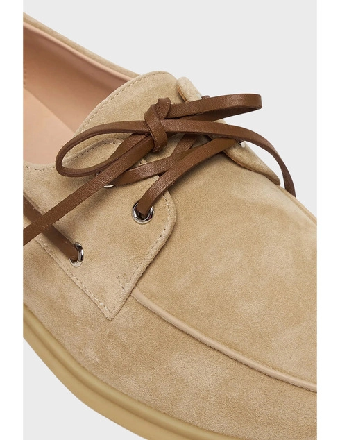 женские бежевые замшевые Туфли Coccinelle COCCINELLE_1633 - фото-5