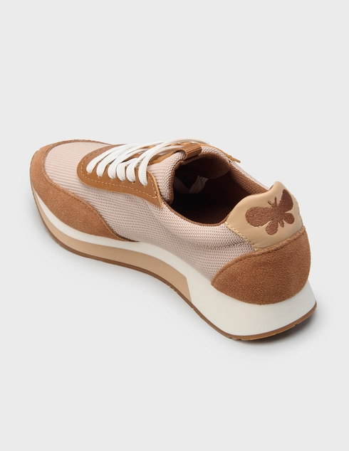 женские бежевые Кроссовки Weekend Max Mara AGR-RARO_brown - фото-2