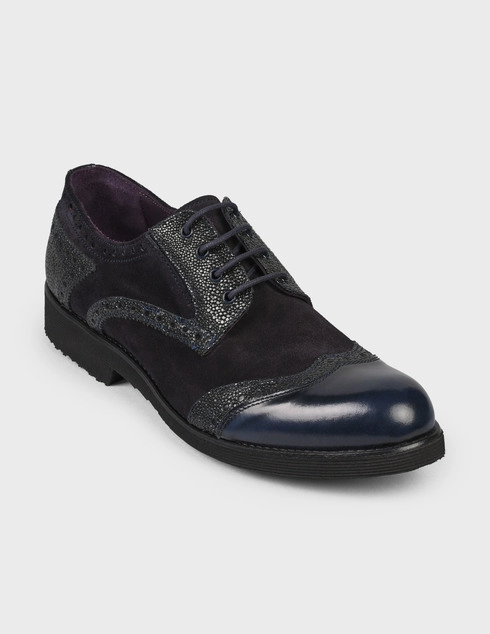 синие Броги Bagatto 2431-16-blue