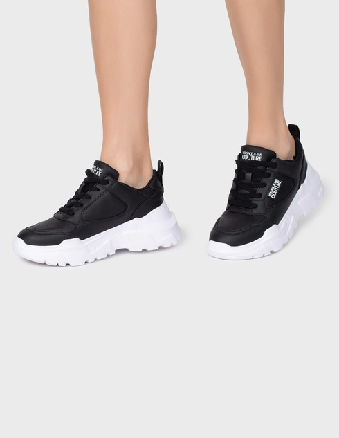 черные Кроссовки Versace Jeans Couture AGR-73VA3SC2-899