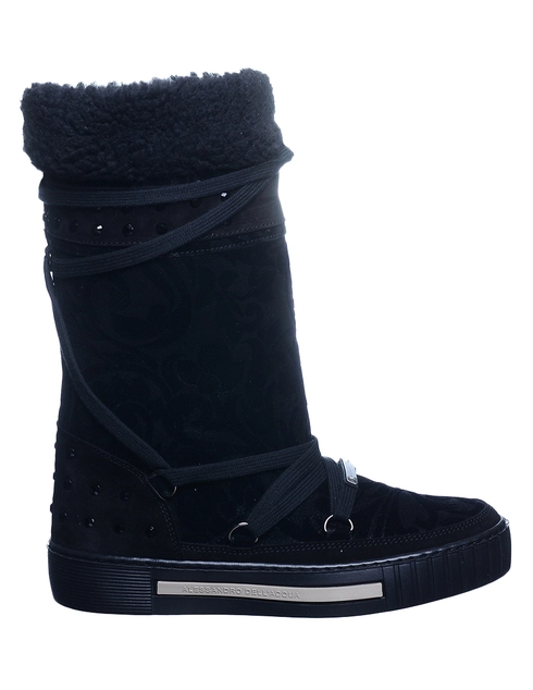 черные Сапоги Alessandro Dell'Acqua 2194_black