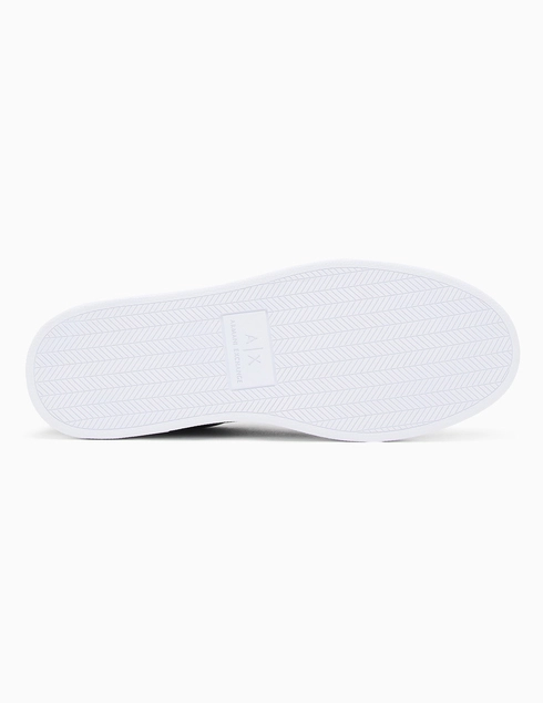 мужские синие кожаные Кеды Armani Exchange XM000141AF11912-UB100 - фото-5