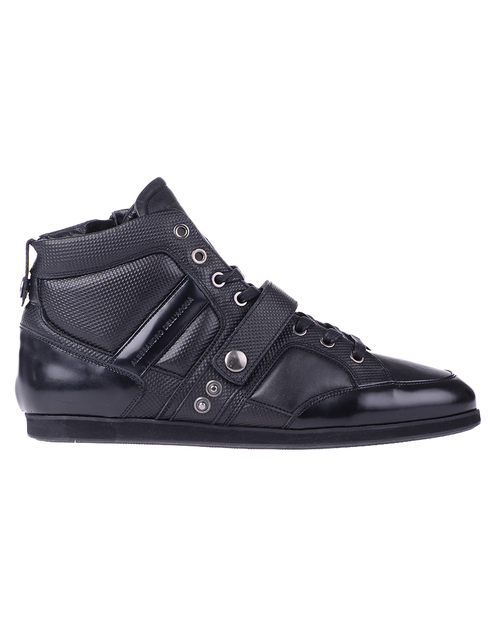 мужские черные Кроссовки Alessandro Dell'Acqua AGR-4630_black - фото-2