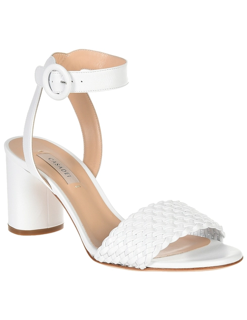 белые Босоножки Casadei AGR-1L306_white