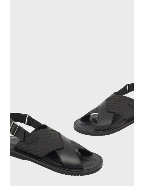 черные мужские Сандалии Emporio Armani EMPORIO_ARMANI_11329 12872 грн