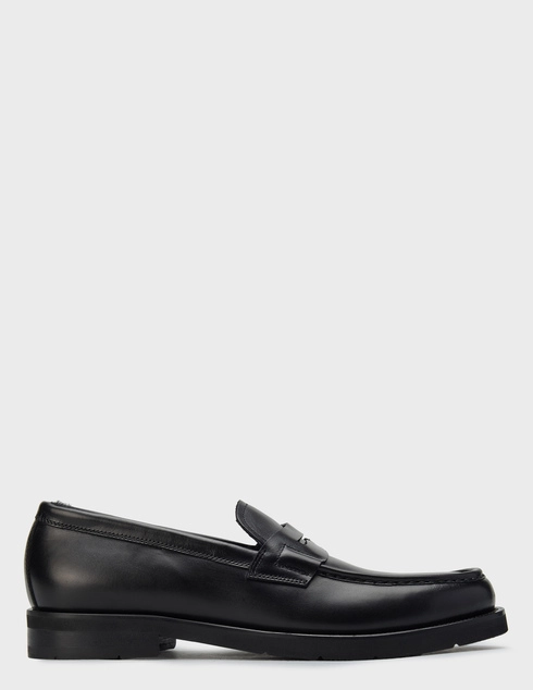 мужские черные кожаные Лоферы Baldinini U6B015AVITE-0000_black - фото-5