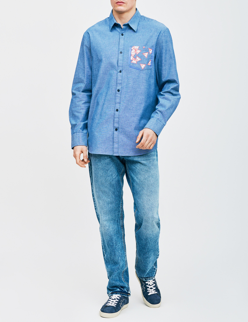 Icon denim ID8692-KANYE-blue фото-2