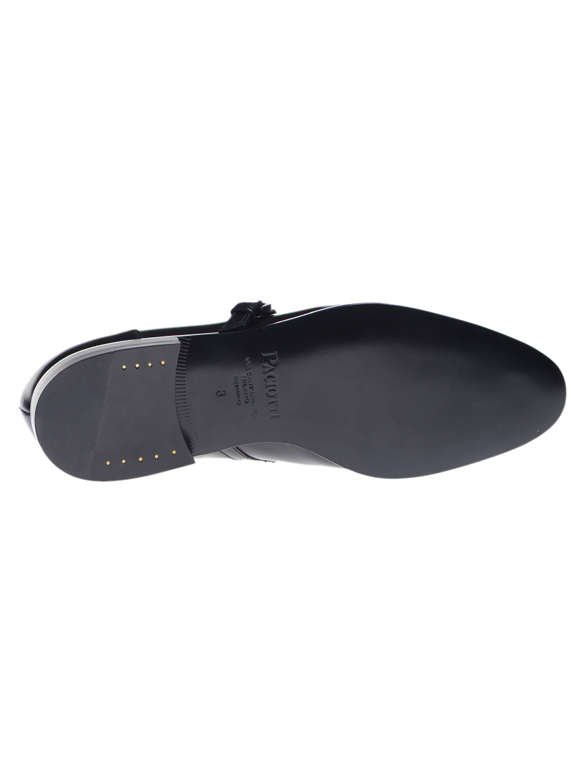 мужские черные кожаные Лоферы Cesare Paciotti 47736_black - фото-5