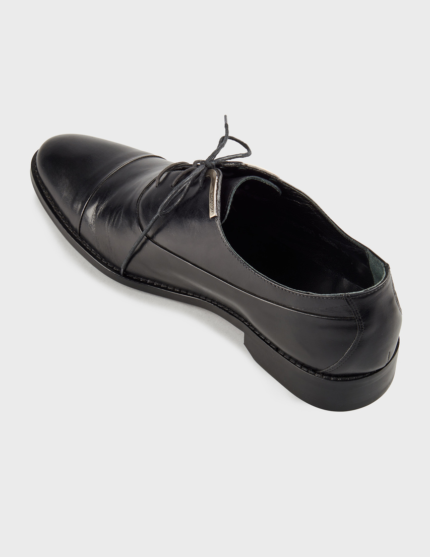 мужские черные Оксфорды Giatoma Niccoli 04-0388-001_black - фото-2