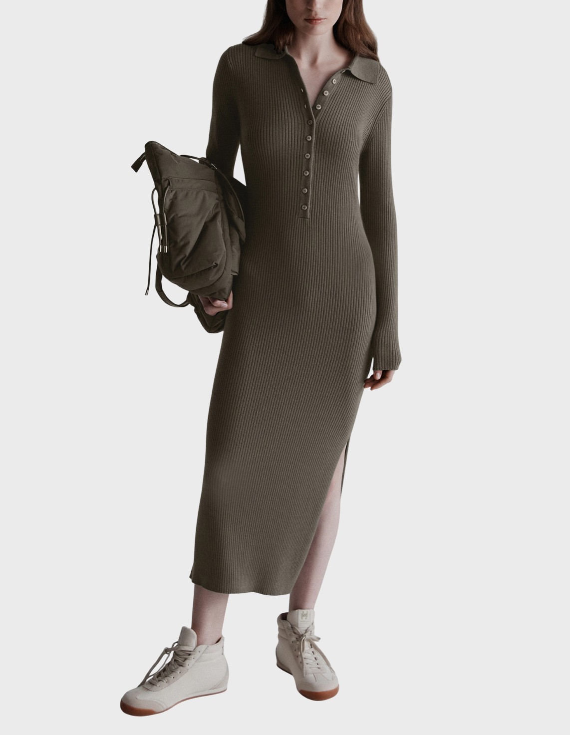 

Платье, Зеленый;хаки