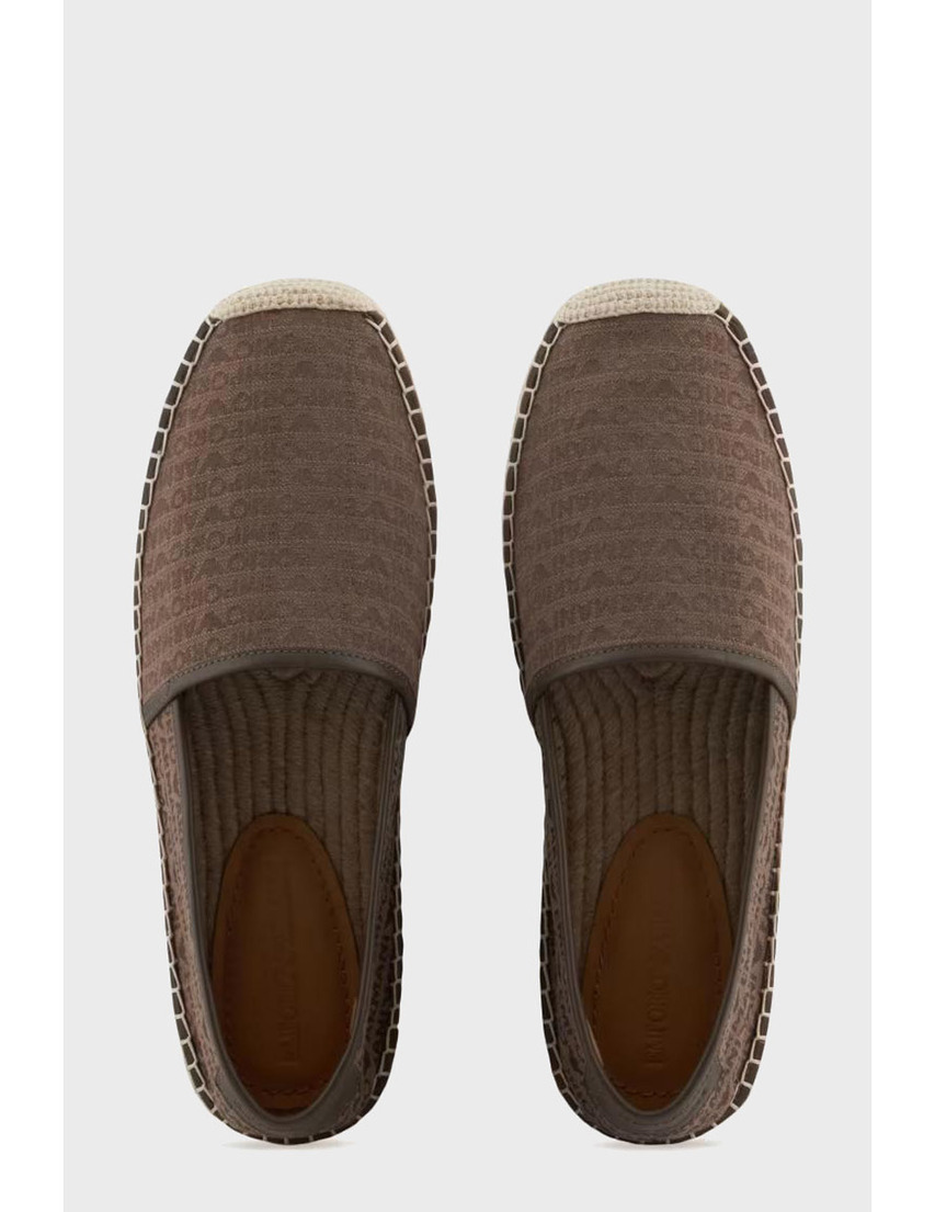 коричневые Эспадрильи Emporio Armani EMPORIO_ARMANI_10750 размер - 40; 41; 43