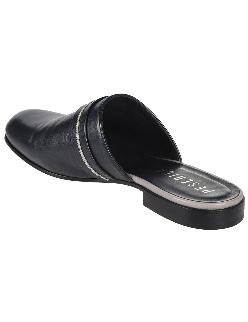 женские синие Мюли Peserico AGR-S39302С00R_blue - фото-2