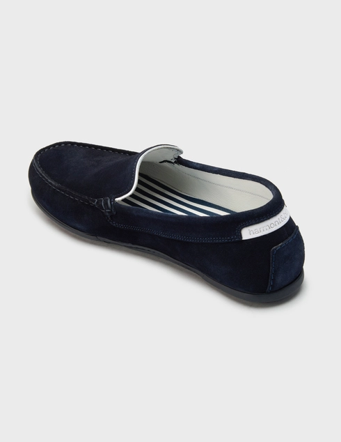 мужские синие Мокасины Harmont&Blaine EFM261-220-1A0-12_blue - фото-2