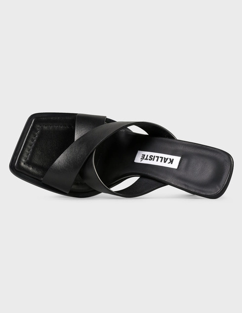 черные женские Шлепанцы Kalliste 5482-black 11257 грн