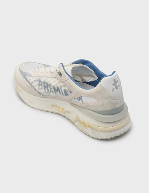 мужские бежевые Кроссовки Premiata MOERUN_6732 - фото-2