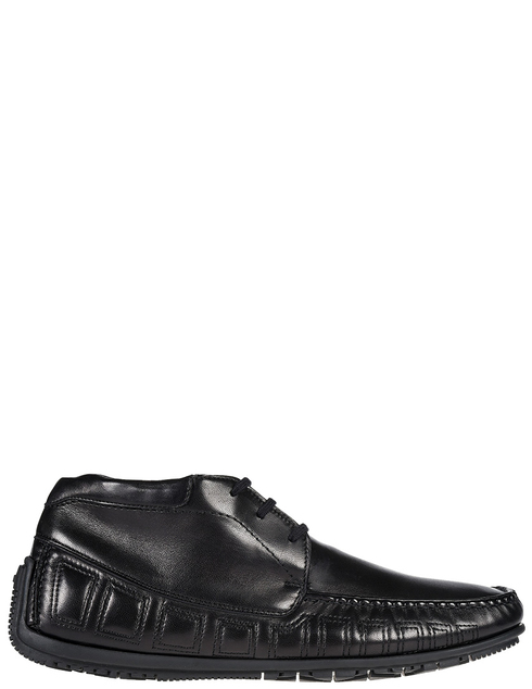 мужские черные кожаные Ботинки Gianfranco Butteri 25342_black - фото-5