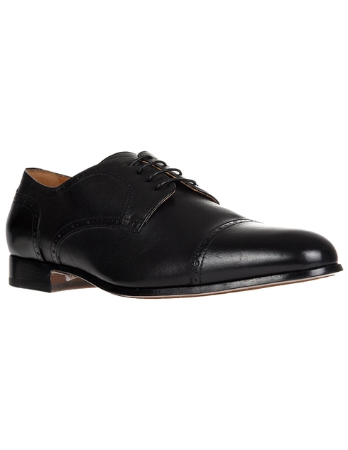 черные Дерби Doucal'S S1257_black