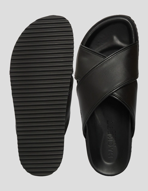 черные Шлепанцы Hackett London HMS21474-999_black размер - 43