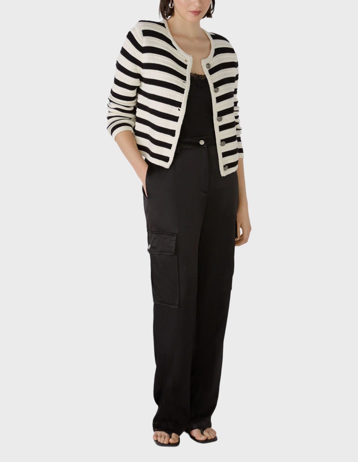 

Кофта, Белый;черный