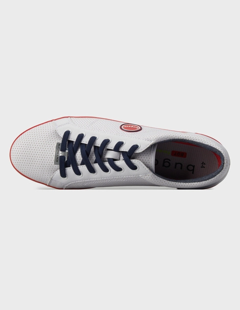 белые мужские Кеды Bugatti 321-50211-5000-white 3497 грн