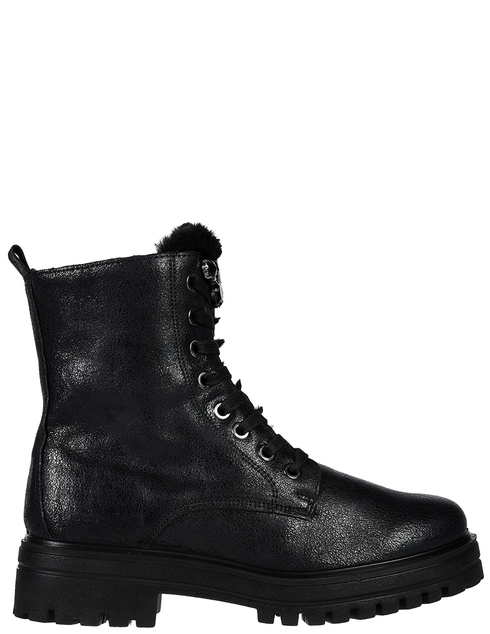 женские черные кожаные Ботинки Imac 209150_black - фото-5