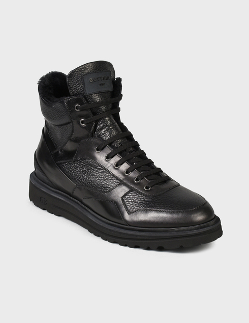 черные Ботинки Gianfranco Butteri 93593-black
