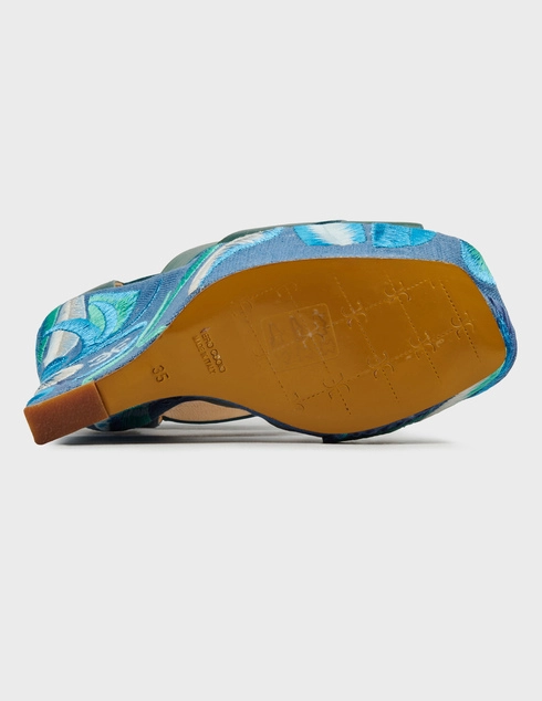 зеленые Босоножки Fabi 9427-green размер - 35; 38; 39