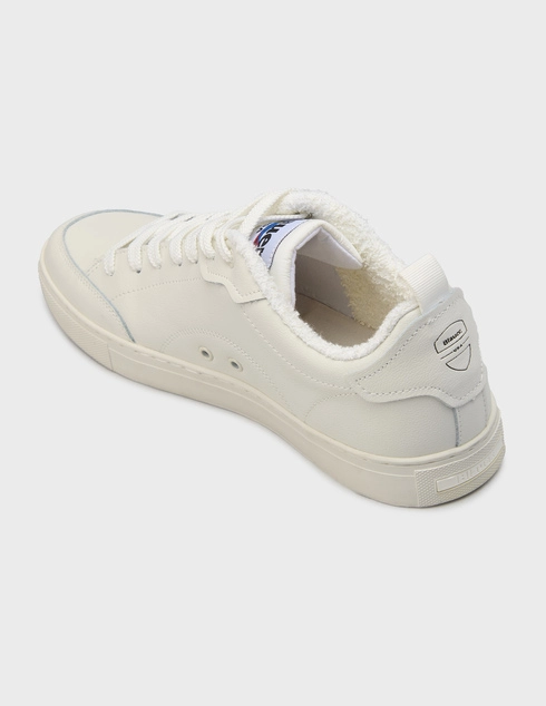 мужские белые Кеды Blauer 01LEA-white - фото-2