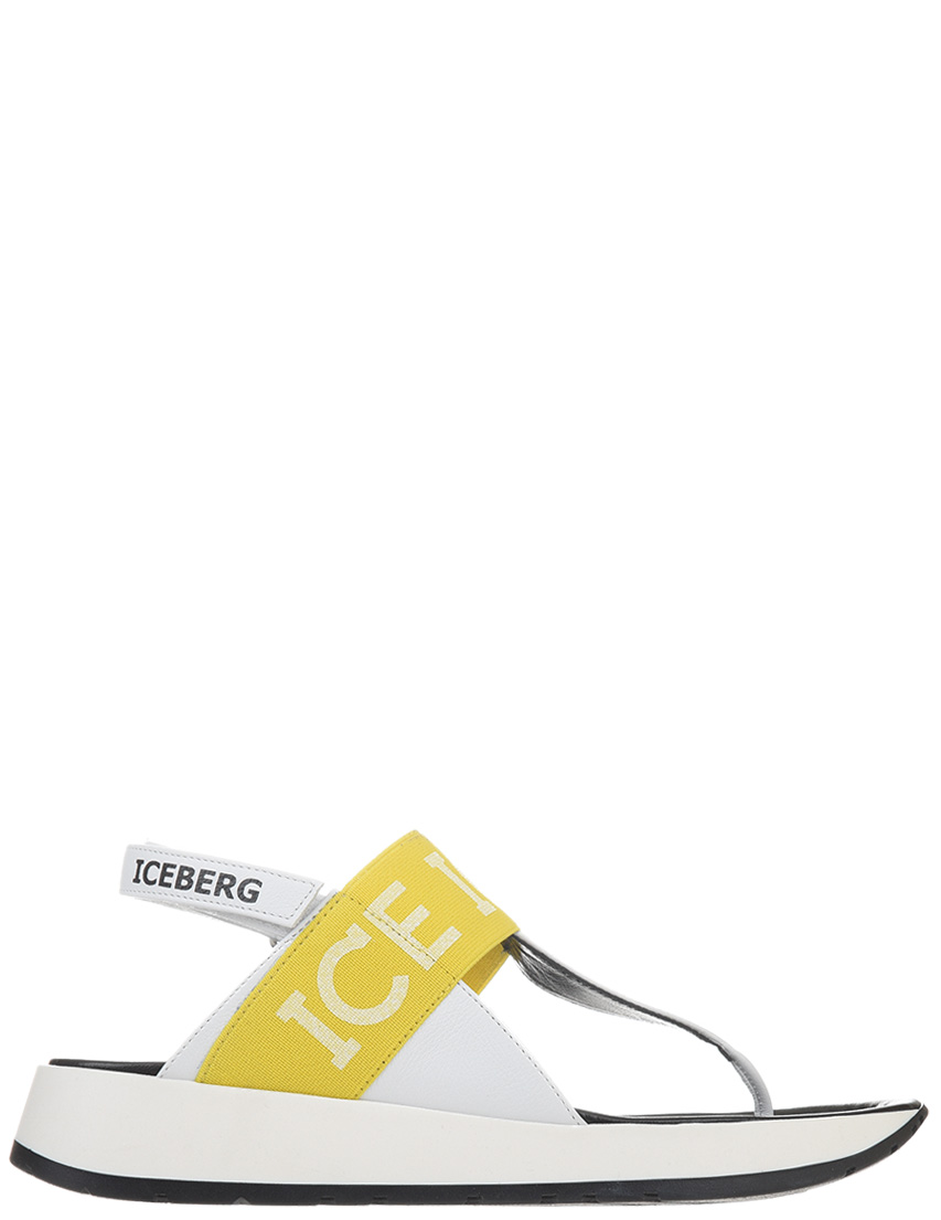 

Босоножки, Белый;желтый