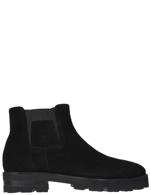 мужские черные замшевые Ботинки Loriblu 955_black - фото-5