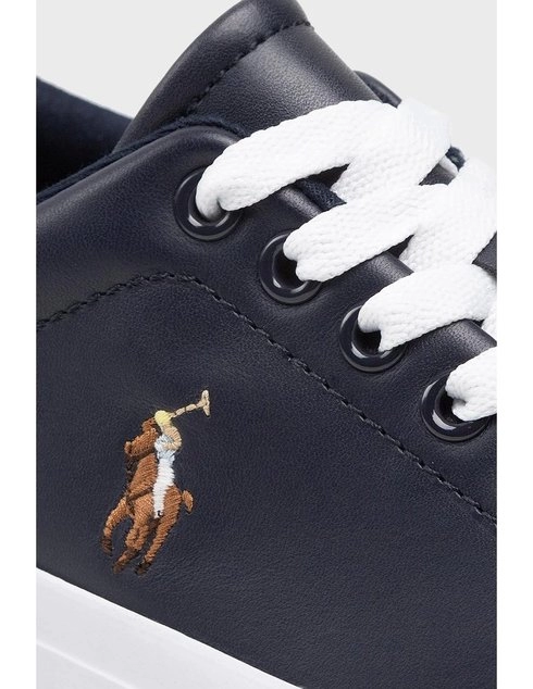 мужские синие кожаные Кеды Polo Ralph Lauren RALPH_LAUREN_2153 - фото-5