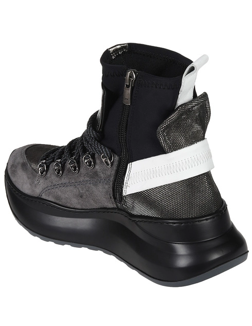 женские серые Кроссовки Roberto Serpentini 4345-gray - фото-2