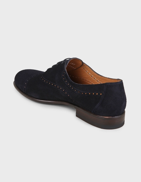 мужские синие Туфли Moreschi S43396-blue - фото-2