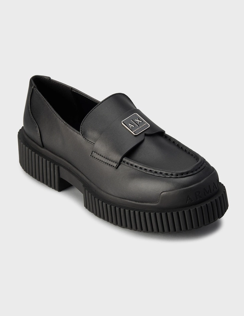 черные Лоферы Armani Exchange XDA006XV874-00002_black