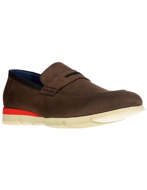 коричневые Лоферы Alberto Guardiani S76032B_brown