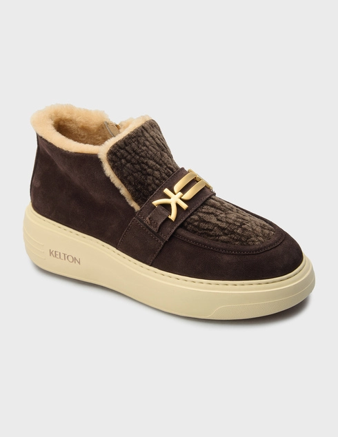 коричневые Полуботинки Kelton AK4304_brown