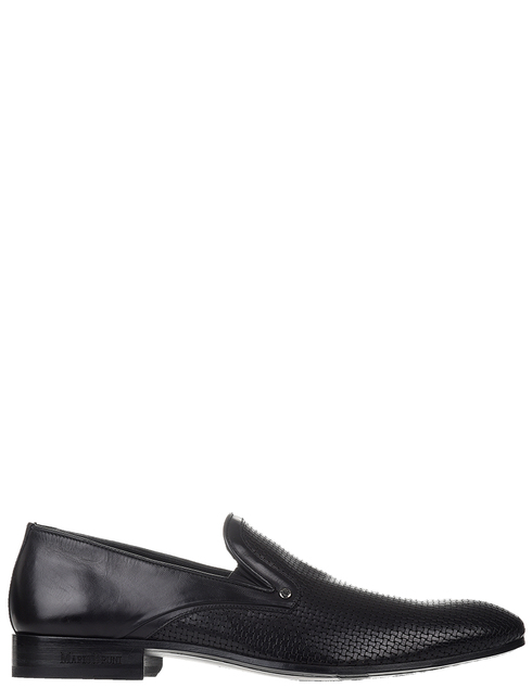 мужские черные кожаные Туфли Mario Bruni 59684_black - фото-5