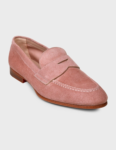 бежевые Лоферы Santoni Sant-SS20-WUSM57616BI3SLCPP21-beige