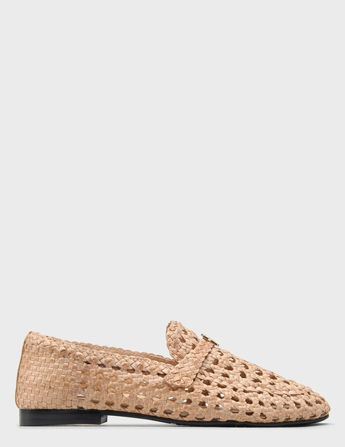 женские бежевые кожаные Лоферы Helena Soretti NONA_beige - фото-5