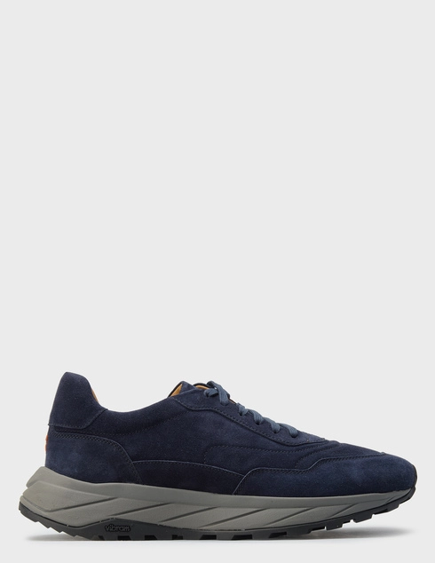 мужские синие замшевые Кроссовки Henderson Baracco shark_blue - фото-5