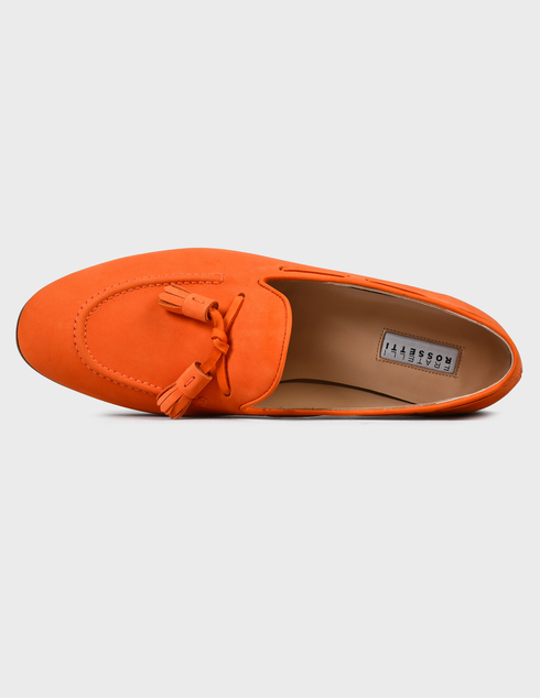 оранжевые женские Лоферы Fratelli Rossetti S65851-orange 11213 грн