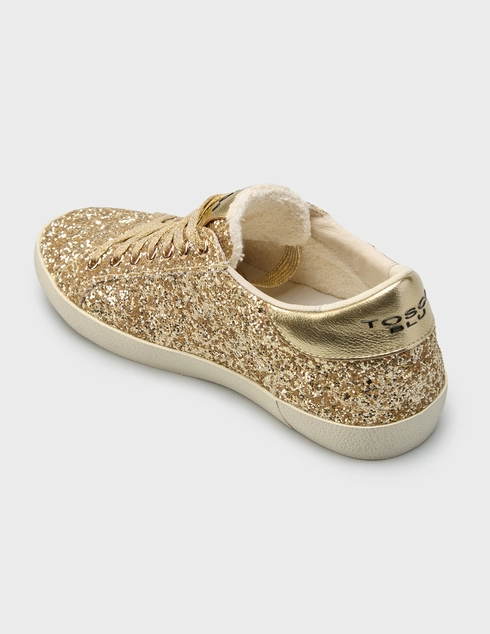 женские золотые Кеды Tosca Blu SS2605S050-C98_gold - фото-2