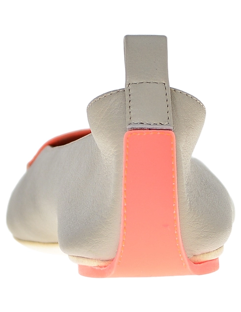 серые Балетки Pollini 3014_grey