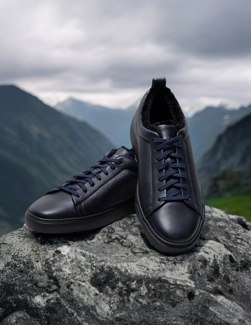 мужские синие Кеды Henderson Baracco AGR-COLBY.CM.4 - фото-6