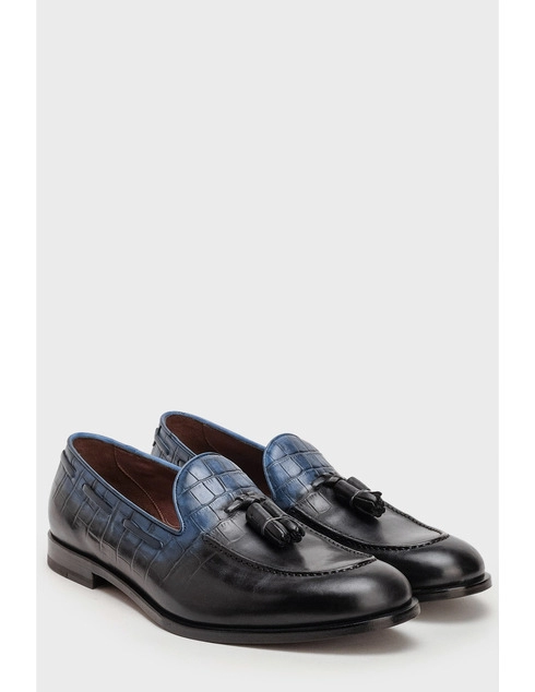 синие Лоферы Fratelli Rossetti 20