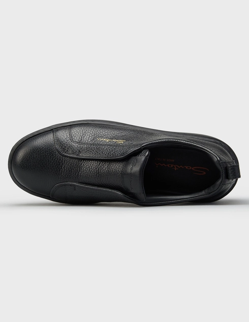 черные мужские Кеды Santoni 21959_black 21589 грн