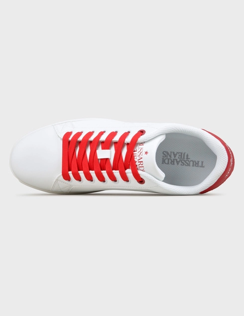 белые мужские Кеды Trussardi 77A00215-W704-white 2695 грн