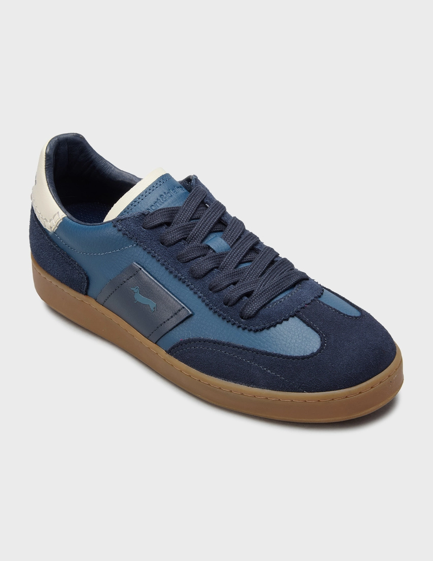 Кеды Harmont&Blaine EFM252-010-A30-BJ_blue_233912 (Синий) в